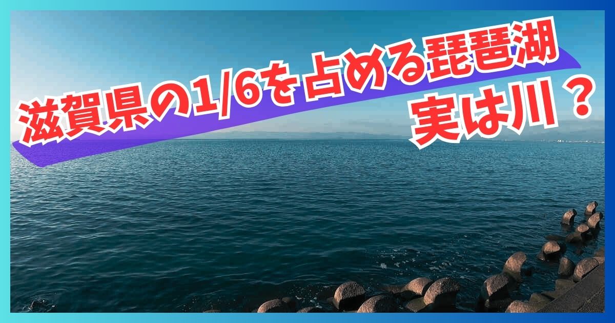 琵琶湖は川