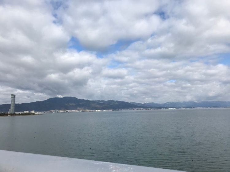 近江大橋からの眺め（北側）